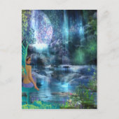 私の月明かりの庭の喜び ポストカード (正面)