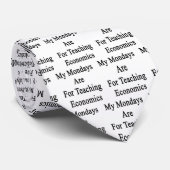 私の月曜日は経済学を教えるのためです ネクタイ (ロール)