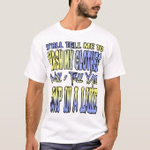 私の服を洗うように言って… Tシャツ (正面)