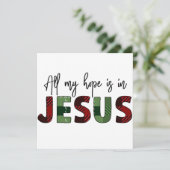 私の望みはイエスにある全て最高のの賜物である (スタンド正面)