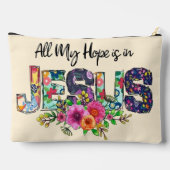 私の望みはイエスのフローラ アクセサリーポーチ (裏面)