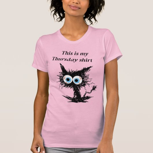 私の木曜日のシャツ Tシャツ (正面)