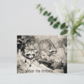 私の木材を震わせる ポストカード (スタンド正面)