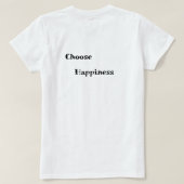 私の未来か過去か Tシャツ (デザイン裏面)