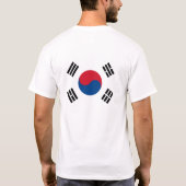 私の未来のnampyeonは韓国です tシャツ (裏面)