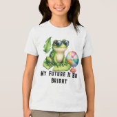 私の未来は本当に明るい トライブレンドＴシャツ (正面)