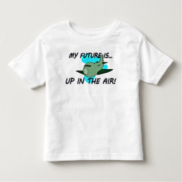 私の未来は空に上がっている トドラーTシャツ