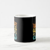 私の末子は私の子お気に入りの親ことわざ コーヒーマグカップ (中央)