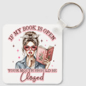 私の本が開いているなら... キーホルダー (裏面)
