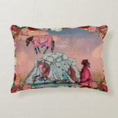 私の本の物語の枕 アクセントクッション (正面)