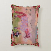 私の本の物語の枕 アクセントクッション (裏面(縦))