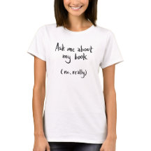 私の本の(実際に)女性のTシャツについての私として