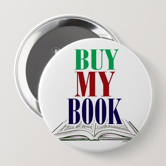 私の本ボタンを買って下さい 缶バッジ (正面&裏面)