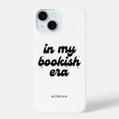 私の本ミニマルの時代の白黒 Case-Mate iPhoneケース (裏面)