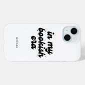 私の本ミニマルの時代の白黒 Case-Mate iPhoneケース (裏面 (横))