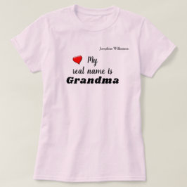 私の本名はおばあちゃん(またはもしかしたらその他) Tシャツ