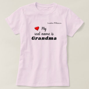 私の本名はおばあちゃん(またはもしかしたらその他) Tシャツ