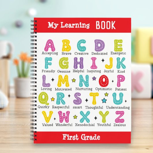 私の本学名前をカスタムするカラフル ノートブック