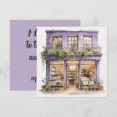 私の本屋 ノートカード (正面/裏面)