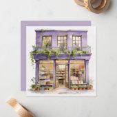 私の本屋 ノートカード (正面/裏面インサイチュ)