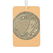 私の本当の愛があなたが私の幸せ カーエアーフレッシュナー (裏面)