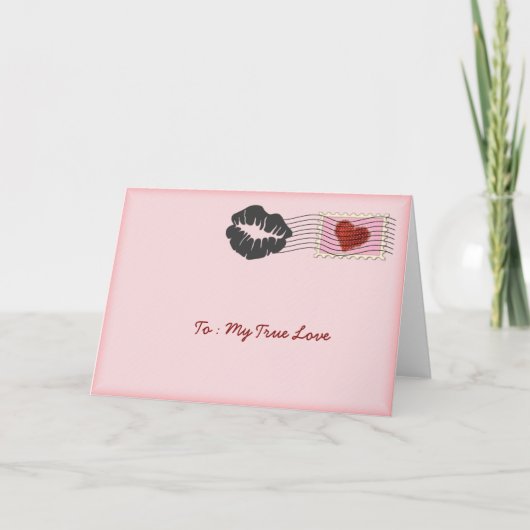 私の本当愛挨拶状 シーズンカード (正面)