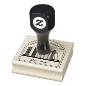 私の本棚より Personal Book Embosser ラバースタンプ (スタンプ)