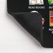私の本 余暇の読書 マウスパッド (コーナー)