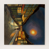 私の村の星空の夜 ジグソーパズル (横)