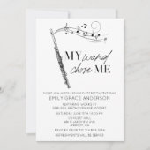 私の杖が私を選んだ 写真 フルート リサイタル 招待状 (正面)