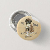 私の杖のコルソ食べ宿題 缶バッジ (正面&裏面)