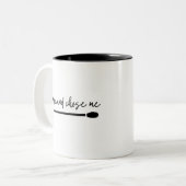 "私の杖は私を選んだ"指揮者のバトン – マグカップ (正面左)