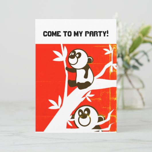 私の来パーティー誕生日招待状へ セーブザデート (スタンド正面)