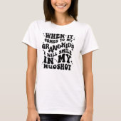 私の来孫には、私のマグショットのスマイル Tシャツ (正面)