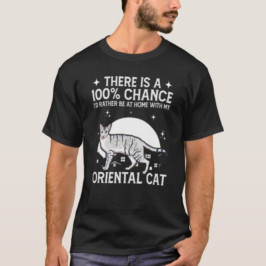私の東洋猫と一緒に帰りなさい Tシャツ (正面)