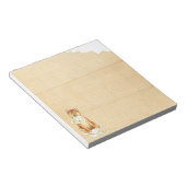 私の柴犬食べ私の宿題 ノートパッド (アングル)