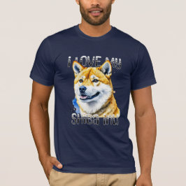 私の柴犬 |犬のオーナー Tシャツ