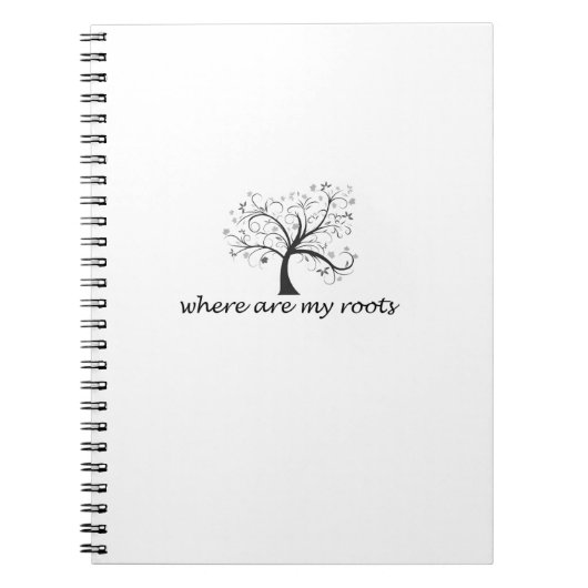 私の根があるところ ノートブック (正面)