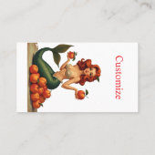 私の桃Mermaid Thunder_Cove 名刺 (裏面)