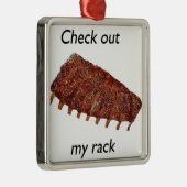 私の棚を点検して下さい メタルオーナメント (右)