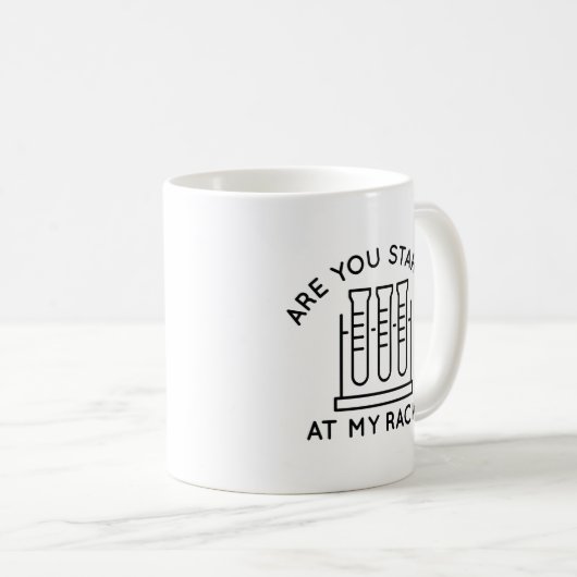 私の棚を見てるのか? コーヒーマグカップ (正面右)