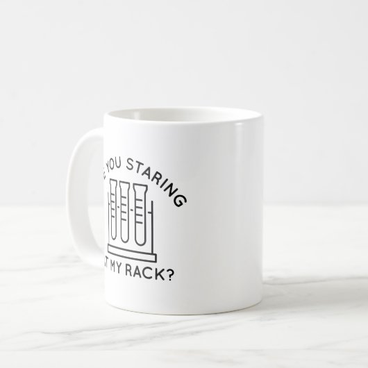 私の棚を見てるのか? コーヒーマグカップ (正面左)