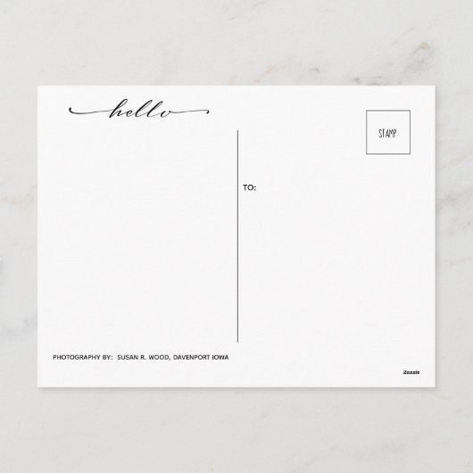 私の森の首から君のはがきに シーズンポストカード (裏面)