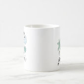私の植物が濡れた コーヒーマグカップ (中央)