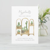 私の植物は新しい家運を持っている 案内状 (スタンド正面)