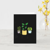 私の植物を濡らした _ ガーデニングギフト ガーデナー カード (黄色い花)