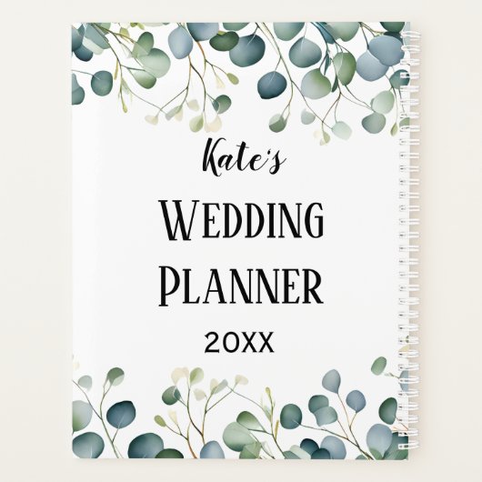 私の植物性ウェディングプランナーユーカリ形成者 プランナー手帳 (裏面)