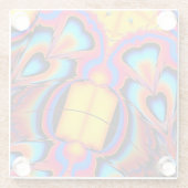 私の業を見よ、強き、絶望 ガラスコースター (裏面)