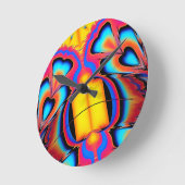 私の業を見よ、強き、絶望 ラウンド壁時計 (傾斜)