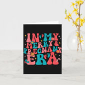 私の楽しい妊娠時代 妊娠中 カード (黄色い花)